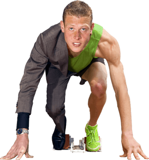 Business Man Png Image - Athlete Businessman, Transparent Png PNG with transparent background