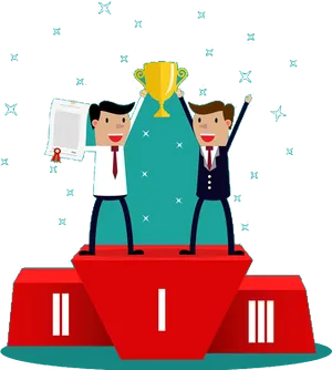 Business_ Success_ Celebration PNG Image