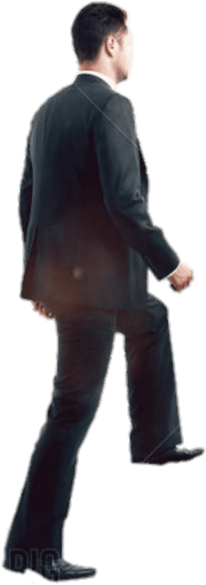 #man #climbing #staircase #stairs #businessman #climbingstairs - Man Climbing Stairs Png, Transparent Png PNG