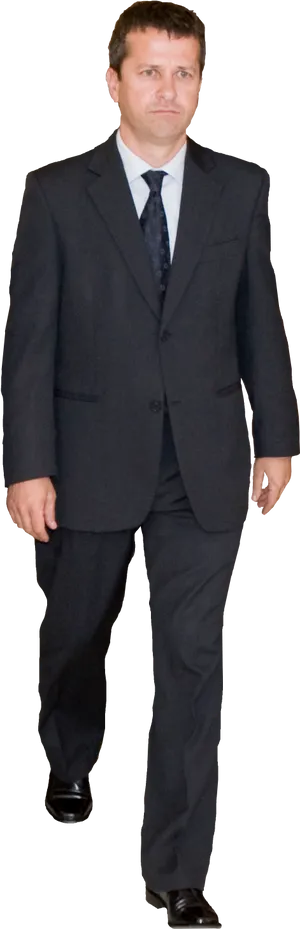 Businessman Walking Forward PNG Image