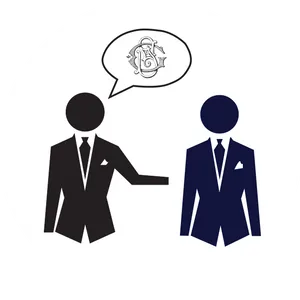 Businessmen Communication Concept PNG Image