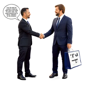 Businessmen Handshake PNG Image