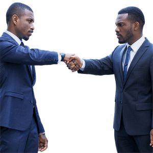 Businessmen Handshake Agreement PNG