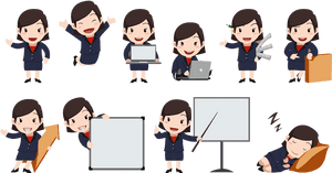 Business Woman Vector Png, Transparent Png PNG image with transparent background