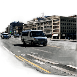 Busy City Street PNG 19 PNG image with transparent background