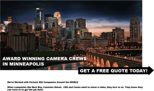 Busyboy Productions Video Production - Minneapolis Skyscrapers Arch Bridge, HD Png Download PNG image with transparent background