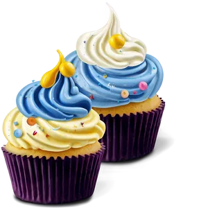 Buttercream Cupcakes Png Woh16 PNG Image