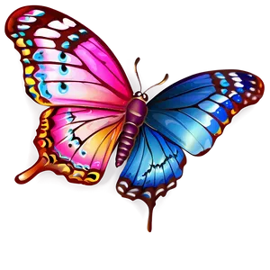 Butterfly Delight Png Woh55 PNG Image