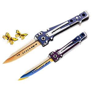Butterfly Knife PNG 05042024 PNG image with transparent background