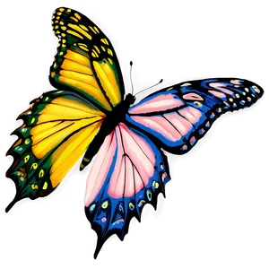 Butterfly On Leaf Png Nnt4 PNG Image