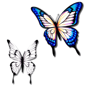 Butterfly Tattoo PNG   kev PNG image with transparent background