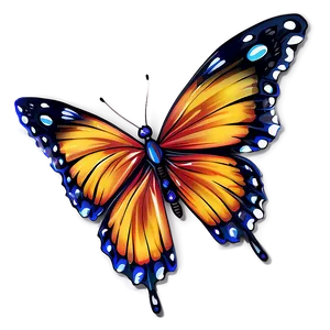 Butterfly Tranquility Png Uci PNG Image