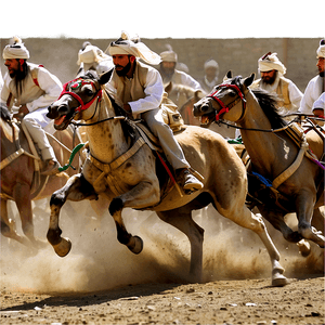Buzkashi Game Afghanistan PNG 58 PNG