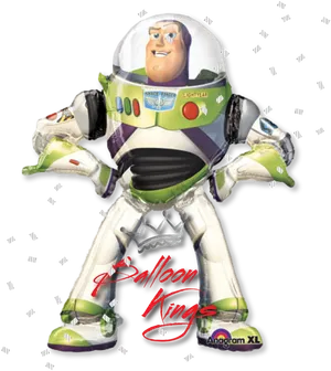 Buzz Lightyear Balloon Product PNG Image