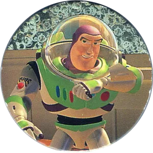 Buzz Lightyear Space Ranger Pose PNG Image