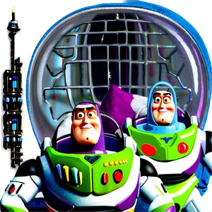 Buzz Lightyear Spacecraft Png Nmu39 PNG Image