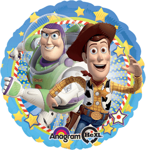 1 Toy Story Woody & Buzz Foil Balloon , Png Download - Toy Story Buzz Y Woody, Transparent Png PNG with transparent background