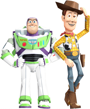 Buzz And Woody Png - Buzz Lightyear Y Woody, Transparent Png PNG with transparent background