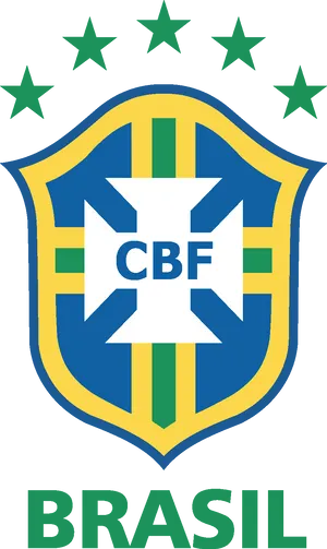 C B F Brazil Football Confederation Logo PNG Image