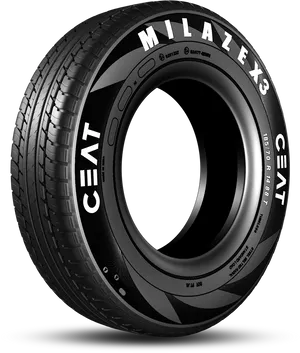 C E A T_ Milaze_ X3_ Tyre_ Display PNG Image