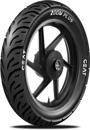 C E A T Zoom Plus Bike Tyre PNG Image