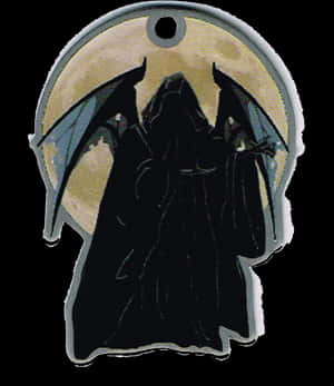 Cachekinz Trackable Grim Reaper Geocaching Travel Tag, HD Png Download PNG image with transparent background
