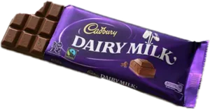 Cadbury Dairy Milk Chocolate Bar PNG Image