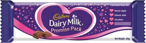 Cadbury Dairy Milk Promise Pack Design PNG Image