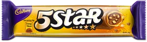 Cadbury5 Star Chocolate Bar PNG Image