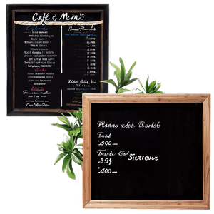 Cafe Menu Board PNG 53 PNG with transparent background