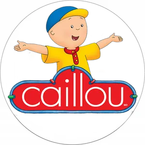 Caillou Animated Character Logo PNG Image