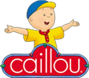 Caillou Animated Character Pose PNG Image