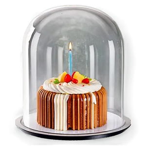 Cake Glass Dome Png Baf37 PNG Image