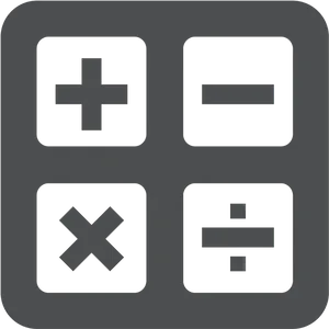 Calculator App Icon Design PNG Image