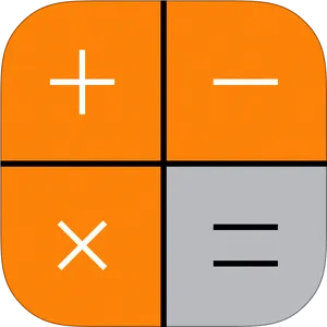 Calculator App Icon PNG Image