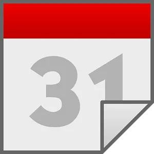 Calendar Icon Date31 PNG Image