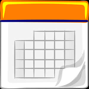 Calendar Icon Graphic PNG image with transparent background