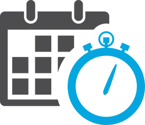 Calendar Stopwatch Icon PNG Image