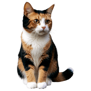 Calico Cat PNG 05232024 PNG