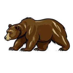 California Grizzly Bear Png 06262024 PNG Image