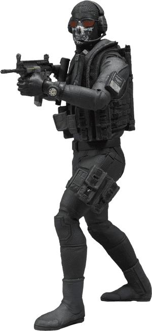 Call Of Duty - Call Of Duty Ghost Figure, HD Png Download PNG image with transparent background