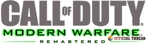 Call Of Duty Modern Warfare Remastered Png, Transparent Png PNG image with transparent background