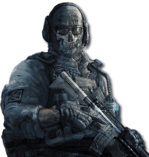 Call Of Duty Wiki - Duty Modern Warfare 2 Ghost, HD Png Download PNG image with transparent background