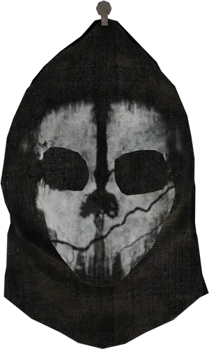 Callof Duty Ghost Mask PNG Image