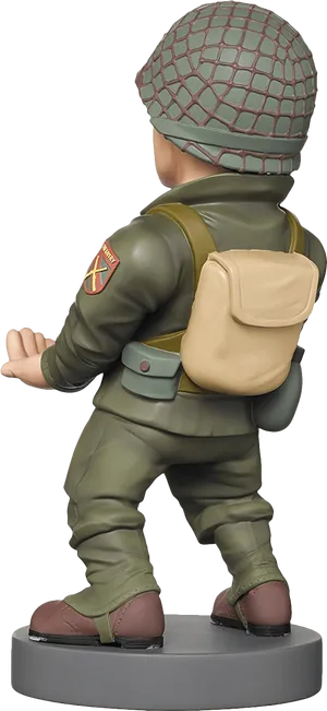 Callof Duty Soldier Figurine PNG Image