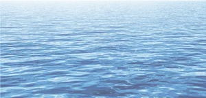 Calm Blue Ocean Waves PNG Image