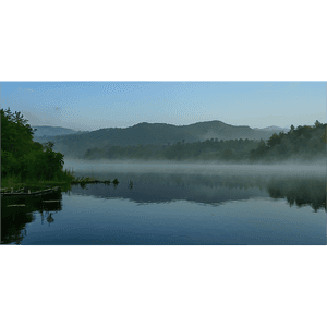 Calm Lake Mist PNG ewn PNG