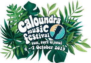 Caloundra Music Festival2019 Logo PNG Image