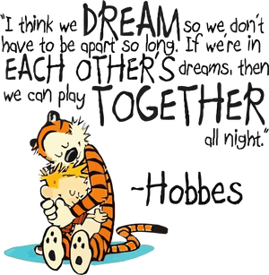 Calvin And Hobbes Dreams Quote Home Fine Art Print - Calvin And Hobbes Cute, HD Png Download PNG image with transparent background