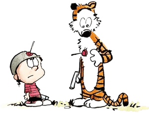 Calvin And Hobbes Gun, HD Png Download PNG image with transparent background